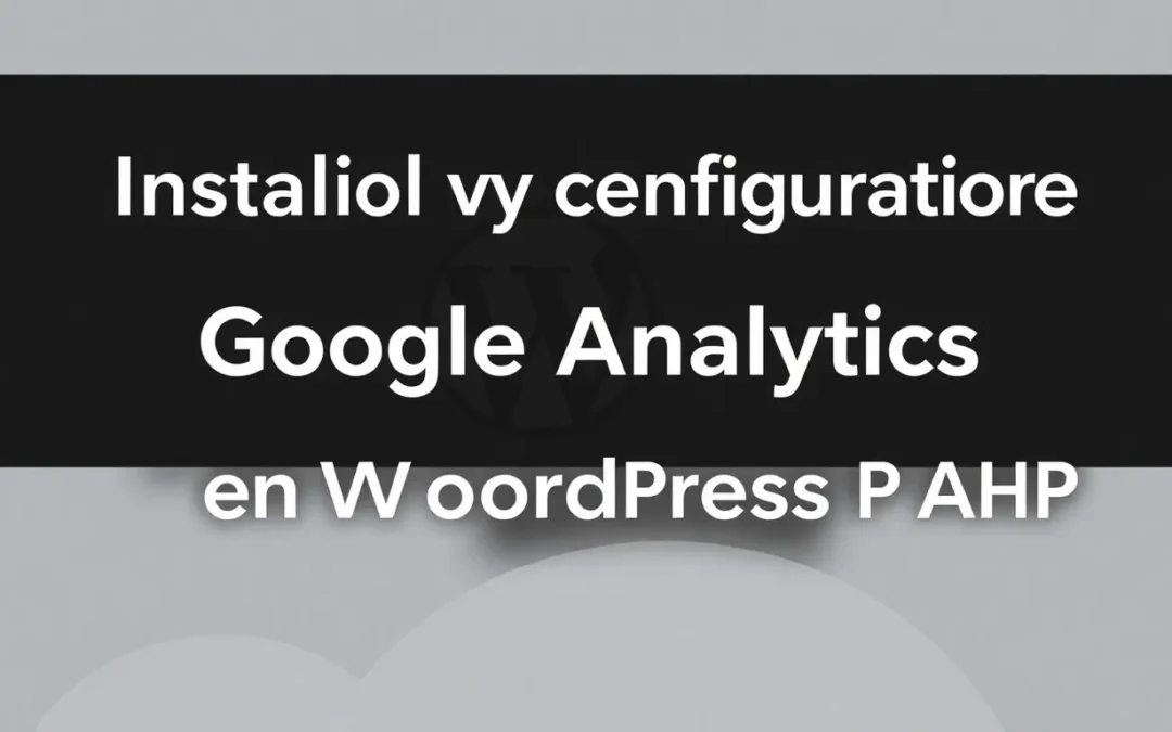 Instalación y configuración de Google Analytics en WordPress AMP