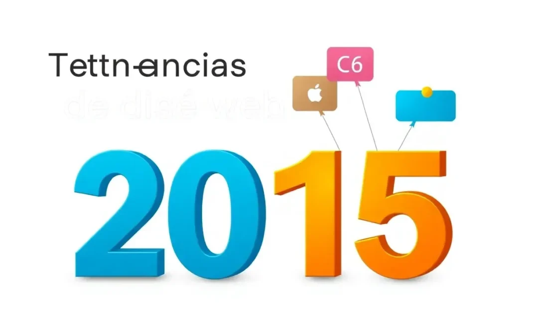 Tendencias de diseño web para 2015